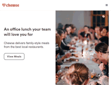 Tablet Screenshot of chewse.com